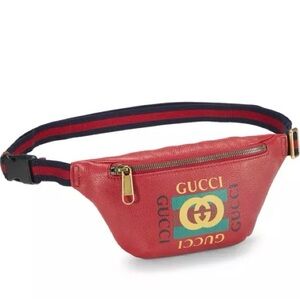 Gucci belt bag small red 90